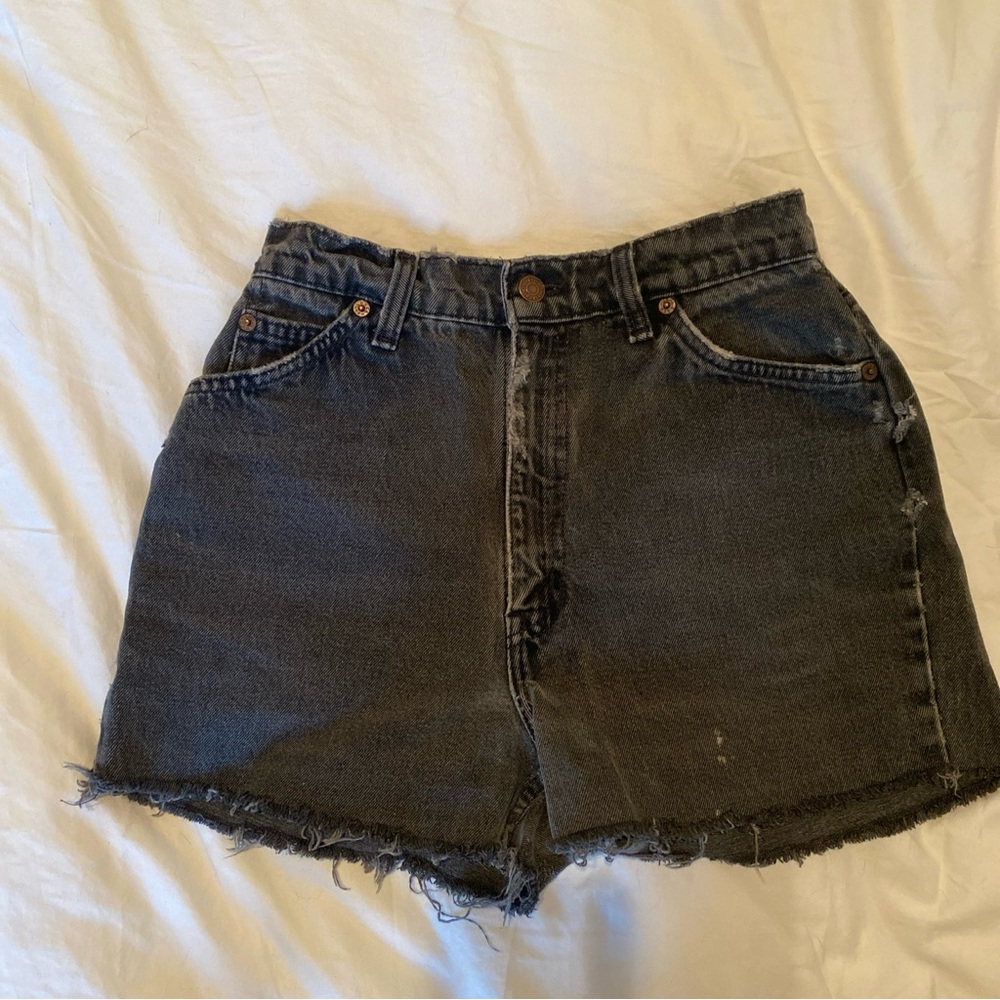 Black Vintage Levi’s Shorts